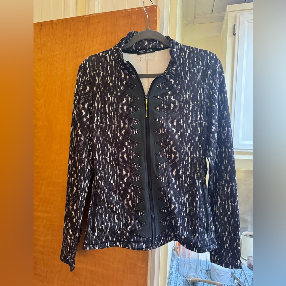 Titika Active Couture Zip Up Jacket, XXL